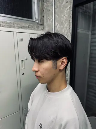 パーマ メンズ moanin所属・小玉 紗楓のヘアスタイル