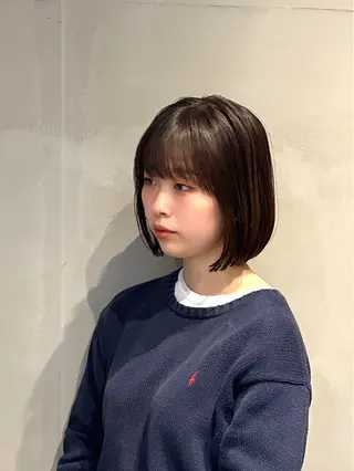 ショート GO TODAY  NU茶屋町所属・顔まわりで第一印象を 良くする美容師のヘアスタイル