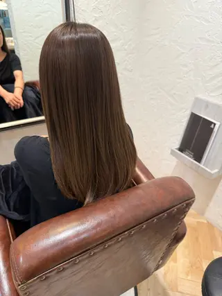 セミロング カラー airi カットモデル募集中◎のヘアスタイル