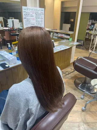 ロング カラー ショートカット /堀内波玲のヘアスタイル