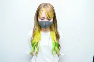 ロング カラー エクステリピート率 No.1 菊池　悠介のヘアスタイル