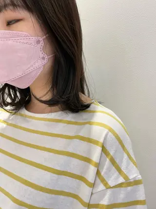 ミディアム 🪴酒井 可南子🪴のヘアスタイル