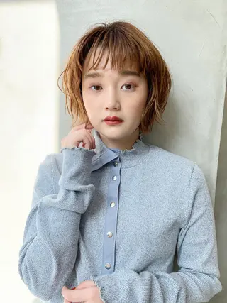 ショート SEED&beauty byFLAT所属・ヘッドスパ (女性限定)🍋モエのヘアスタイル