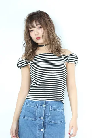 カラー 小林 崇雅　ダウンパーマのヘアスタイル