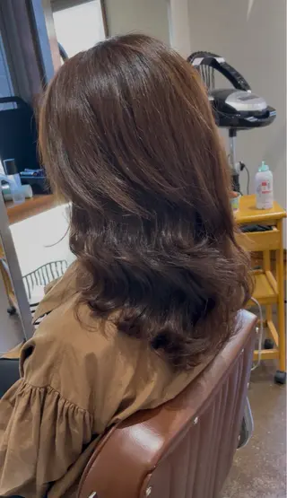 セミロング TMJ所属・バズる韓国ヘア 🇰🇷溝邊　拓麿のヘアスタイル