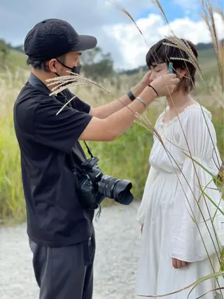 ショート 大久保 優香のヘアスタイル