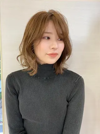 ミディアム カラー ヘアアレンジ 🌟1番すきを作りま しょう🌟　なつきのヘアスタイル