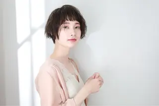 ショート カラー パーマ ヘアアレンジ 可愛いを作る神 ナオヒロのヘアスタイル