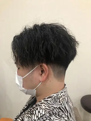 ショート パーマ 佐々木 政徳のヘアスタイル