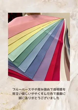 パーソナルカラー診断 自由が丘💐ブルームのその他イメージ
