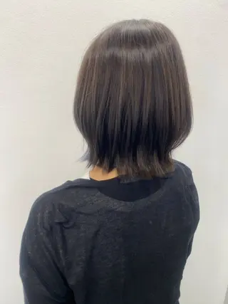 ミディアム カラー ✴︎ヒラガカナ✴︎ ECLAT HAIRのヘアスタイル
