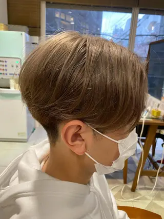 ショート カラー パーマ メンズ メンズパーマの巨匠 鈴木純のヘアスタイル