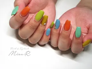 ネイル Miss:R 中津店所属・加藤 洋美のネイルデザイン