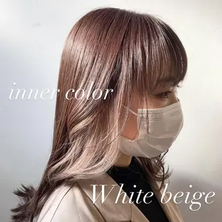 セミロング よしのり genieeのヘアスタイル