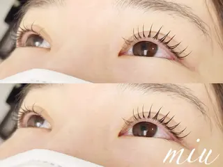 マツエク・マツパ miunail Minamiのマツエク・マツパデザイン