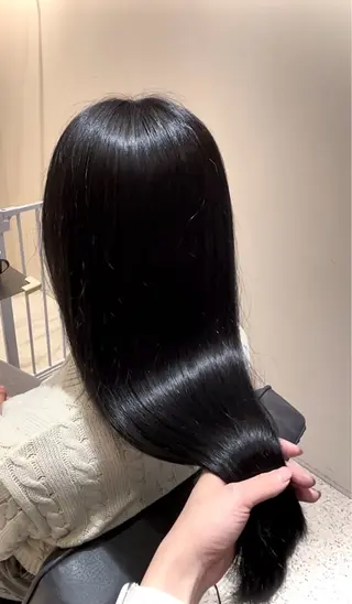 ロング 透明感カラー/顔周り カット🎀ヒラバルのヘアスタイル