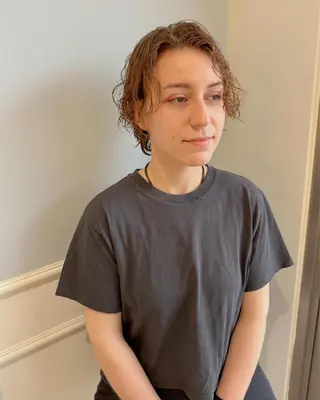 ショート パーマ メンズパーマ/ スパイキー/神田正紀のヘアスタイル