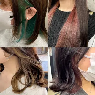 カラー ボブ/透明感カラー EMIRIのヘアスタイル