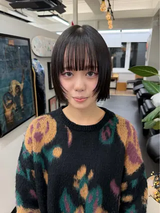 ミディアム bobカット大募集 🗽/ YURIのヘアスタイル