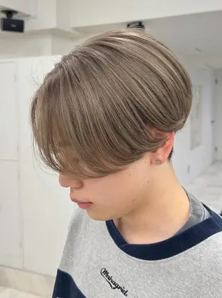 ショート ✨メンズ特化カラー /アシザワダイキのヘアスタイル