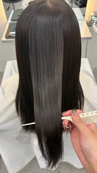 セミロング RIENS めばえのヘアスタイル