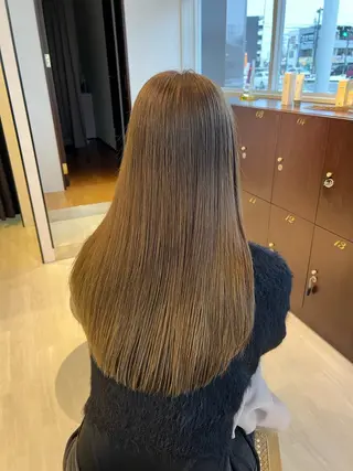 カラー nehus nagaoka所属・🖤複雑履歴ブリーチ Mizuki 🖤のヘアスタイル