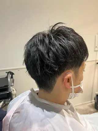 ショート メンズ 𝑬𝑰𝑲𝑰/ 金沢駅西口店のヘアスタイル