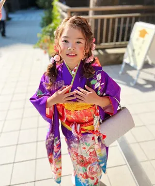 セミロング ヘアアレンジ キッズ KANA カナのマツエク・マツパデザイン