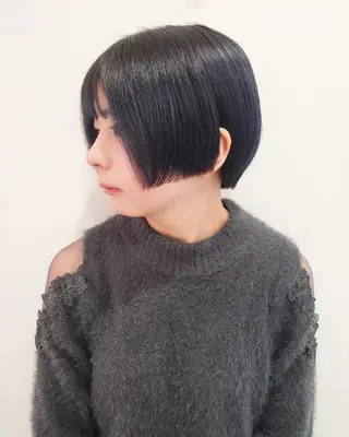 ショート 齋藤 愛美のヘアスタイル