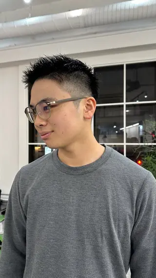 ショート メンズ YUNA★ メンズパーマのヘアスタイル