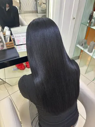 ロング ABE SYOKAのヘアスタイル