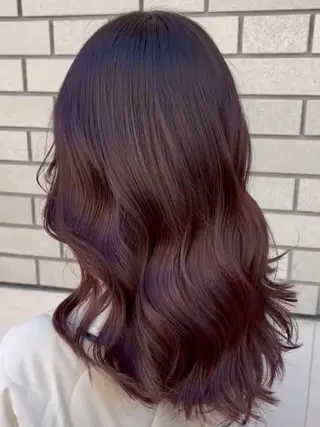 セミロング カラー 鳥取のなんでも美容師 松井たかゆきのヘアスタイル