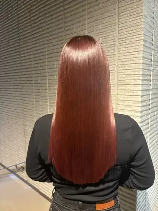 ロング よこやま なぎさのヘアスタイル