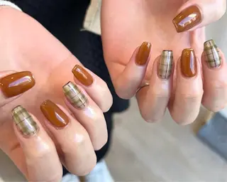 ミディアム atelier classic所属・クラシック ネイル JR茨木駅前店のネイルデザイン