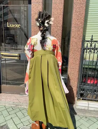 ヘアアレンジ 田中 あやなのヘアスタイル