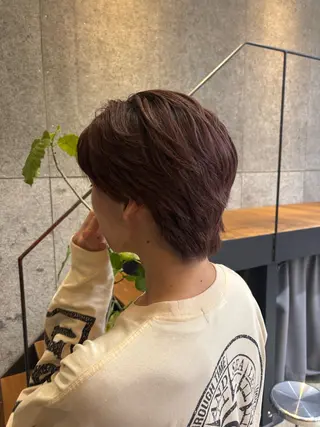 ショート メンズ 🎪🩰艶/モテ カラー❣️reinaのヘアスタイル