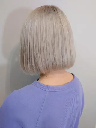 ショート ブリーチ／ 髪質改善／ＲＹＯのヘアスタイル