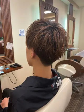 ショート メンズ 高取 大将のヘアスタイル