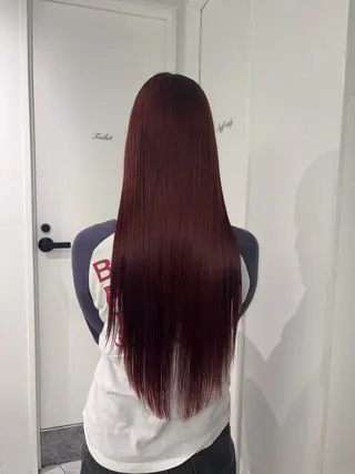 ロング ハイトーン/ネイル カナコ🫧のヘアスタイル