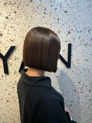 ミディアム カラー リベルテ所属・♦️髪質改善韓国レイ ヤー♦️副店長のヘアスタイル