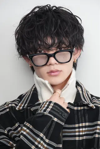 ショート パーマ メンズ 11.12月限定割引 fifth前比嘉💥のヘアスタイル