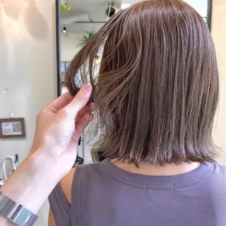 ミディアム カラー ヘアアレンジ tane.所属・【ダメージレス施術】 【透明感】北村 拓也のヘアスタイル