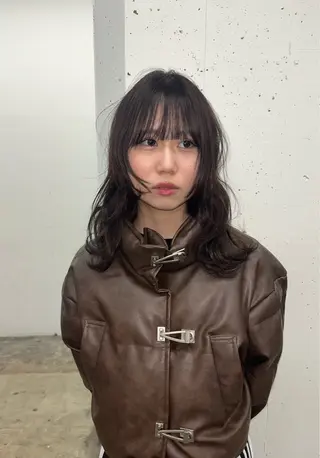 カラー yuka カットモデル🌲†のヘアスタイル