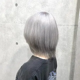 ショート カラー 髪質改善/ブリーチ /長山遼太郎のヘアスタイル