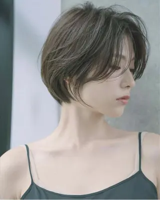 ショート ショート/パーマ/艶 カラー🎀　emiのヘアスタイル