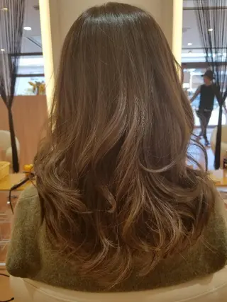 ロング カラー 髪質改善/ハイライト 小林秀樹のヘアスタイル