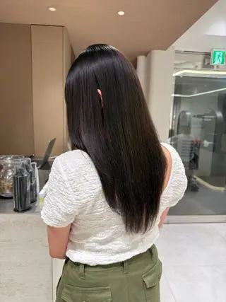 ロング カラー 🌿透明感カラー🌿 sayu／恵比寿のヘアスタイル