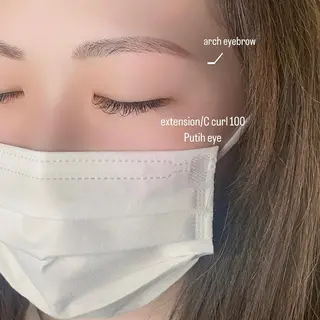 マツエク・マツパ アイブロウ 片桐 星のマツエク・マツパデザイン