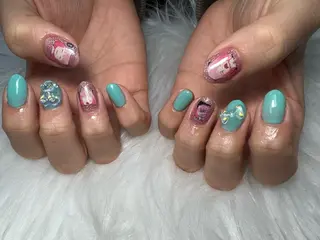 ネイル Mana‪ ‪·͜· ❤︎‬のネイルデザイン