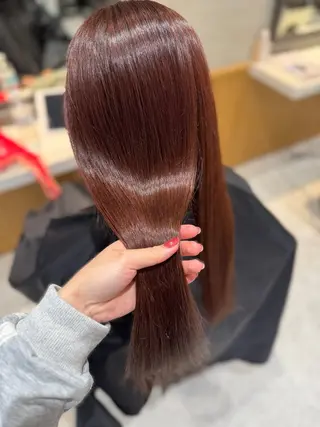 セミロング カラー ブリーチなしWカラー ヘアセット🎀はるかのヘアスタイル